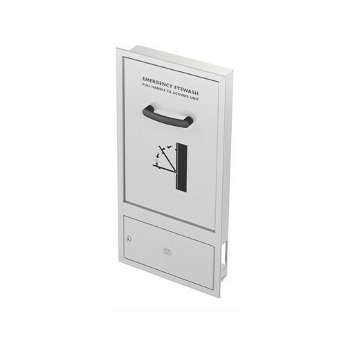 Bradley S19294HB Concealed Cabinet-Mount Eyewash, BF
